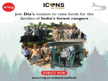 Dia Mirza is part of Tring's Icons For Change, an initiative to support & protect India's Frontline Forest Staff | Dia Mirza is part of Tring's Icons For Change, an initiative to support & protect India's Frontline Forest Staff
