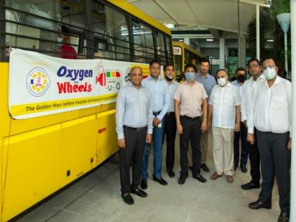Jain International Trade Organisation (JITO) in association with Greater Chennai Corporation Launched - Oxygen on Wheels for COVID-19 Relief | Jain International Trade Organisation (JITO) in association with Greater Chennai Corporation Launched - Oxygen on Wheels for COVID-19 Relief