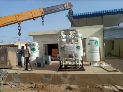 SRAM & MRAM with ATD Group successfully installs its 2nd oxygen plant in Rajasthan's Nawalgarh | SRAM & MRAM with ATD Group successfully installs its 2nd oxygen plant in Rajasthan's Nawalgarh