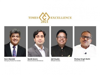 Sumit Arora, Pratap Singh Rathi, Som Mandal and Ajit Gupta bag Times Excellence Awards 2021 | Sumit Arora, Pratap Singh Rathi, Som Mandal and Ajit Gupta bag Times Excellence Awards 2021