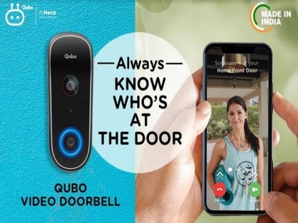 Hero Electronix announces the launch of Qubo Video Doorbell - India's first-of-its-kind smart doorbell | Hero Electronix announces the launch of Qubo Video Doorbell - India's first-of-its-kind smart doorbell
