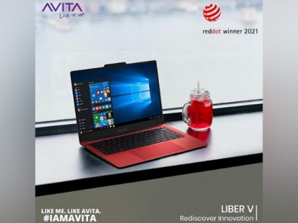 AVITA LIBER V Notebook wins coveted Red Dot 2021 Design Award, recognizing the Tech-Fashion brand's aim of achieving functional beauty, expression and individualism | AVITA LIBER V Notebook wins coveted Red Dot 2021 Design Award, recognizing the Tech-Fashion brand's aim of achieving functional beauty, expression and individualism