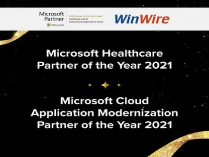 WinWire recognized in 2021 Microsoft Partner of the Year Awards for Healthcare as well as Cloud Application Modernization | WinWire recognized in 2021 Microsoft Partner of the Year Awards for Healthcare as well as Cloud Application Modernization