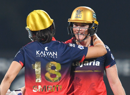 'With those muscles, you just have to go for it': Smriti hails Grace Harris' power hitting | 'With those muscles, you just have to go for it': Smriti hails Grace Harris' power hitting