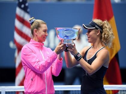 Zvonareva, Siegemund win US Open women's doubles title | Zvonareva, Siegemund win US Open women's doubles title