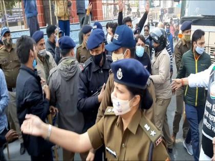 Uttarakhand Cong chief among others detained over protest on Bharat Bandh | Uttarakhand Cong chief among others detained over protest on Bharat Bandh Uttarakhand Cong chief among others detained over protest on Bharat Bandh | Uttarakhand Cong chief among others detained over protest on Bharat Bandh