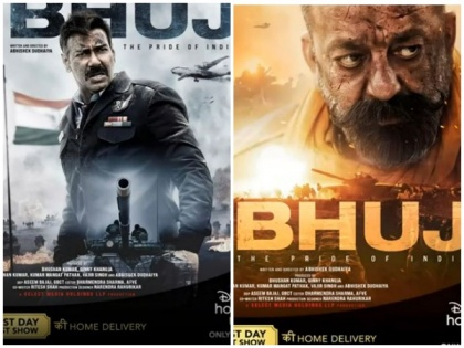 Ajay Devgn, Sanjay Dutt share first-look posters of 'Bhuj: The Pride of India' | Ajay Devgn, Sanjay Dutt share first-look posters of 'Bhuj: The Pride of India'