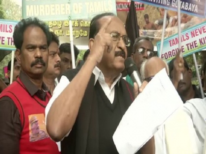 New Delhi: Vaiko detained for protesting against SL President Gotabaya Rajapaksa's India visit | New Delhi: Vaiko detained for protesting against SL President Gotabaya Rajapaksa's India visit
