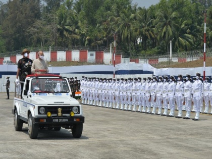 President Kovind accorded with guard of honour on his 4-day visit to Andaman and Nicobar Islands | President Kovind accorded with guard of honour on his 4-day visit to Andaman and Nicobar Islands