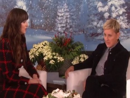 In interview, Dakota Johnson says Ellen DeGeneres skipped her birthday party | In interview, Dakota Johnson says Ellen DeGeneres skipped her birthday party