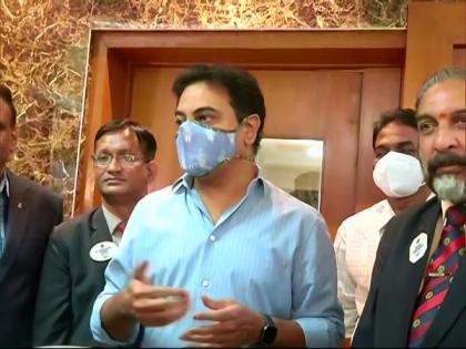 Telangana minister KTR appreciates officials, public representatives for receiving Swachh Survekshan Awards | Telangana minister KTR appreciates officials, public representatives for receiving Swachh Survekshan Awards Telangana minister KTR appreciates officials, public representatives for receiving Swachh Survekshan Awards | Telangana minister KTR appreciates officials, public representatives for receiving Swachh Survekshan Awards