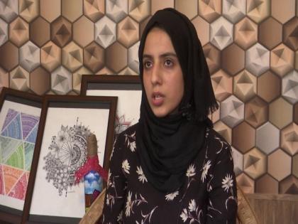 Young artist in Srinagar astounds with Mandala art | Young artist in Srinagar astounds with Mandala art