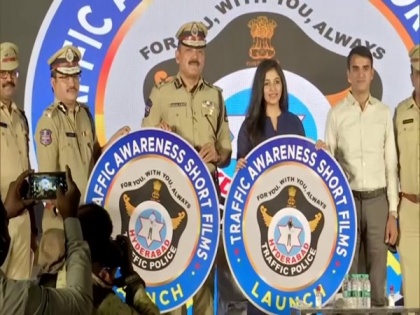 Telangana Police launch traffic awareness program in Hyderabad aimed at reducing deaths on roads | Telangana Police launch traffic awareness program in Hyderabad aimed at reducing deaths on roads