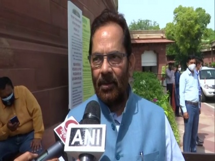 Opposition only busy in disruptions instead of debating, discussion : Mukhtar Abbas Naqvi | Opposition only busy in disruptions instead of debating, discussion : Mukhtar Abbas Naqvi