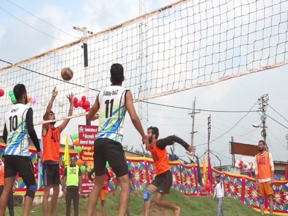J-K police organizes volleyball tournament in Udhampur | J-K police organizes volleyball tournament in Udhampur