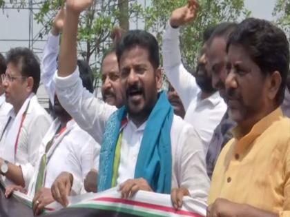 Telangana Congress protest against power tariff hike | Telangana Congress protest against power tariff hike