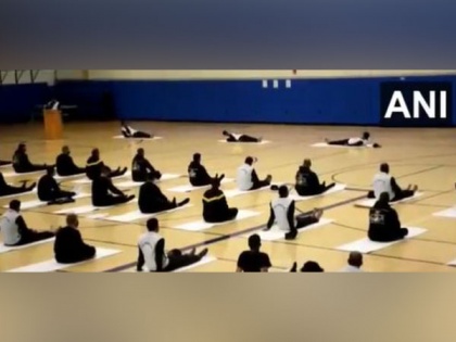 Indian, US troops carry out joint yoga session in Alaska | Indian, US troops carry out joint yoga session in Alaska