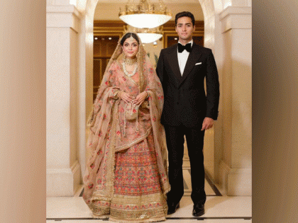 Ayesha Saif Khan's Sabyasachi wedding lehenga made heads turn | Ayesha Saif Khan's Sabyasachi wedding lehenga made heads turn