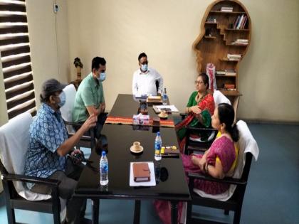 SRFTI team visits Tripura to find suitable place for establishing film institute | SRFTI team visits Tripura to find suitable place for establishing film institute