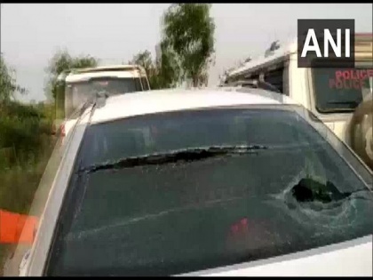Attack on Priya Saha's convoy in Bengal: BJP workers hold protest outside police station | Attack on Priya Saha's convoy in Bengal: BJP workers hold protest outside police station