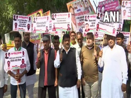 Poll results: Congress stages protest in Delhi as party trailing in all 5 states | Poll results: Congress stages protest in Delhi as party trailing in all 5 states