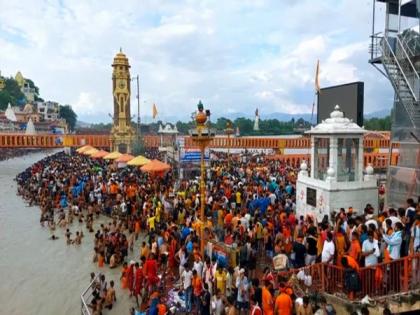Sawan's Shivratri: Devotees throng Daksheshwar Mahadev temple in Uttarakhand | Sawan's Shivratri: Devotees throng Daksheshwar Mahadev temple in Uttarakhand