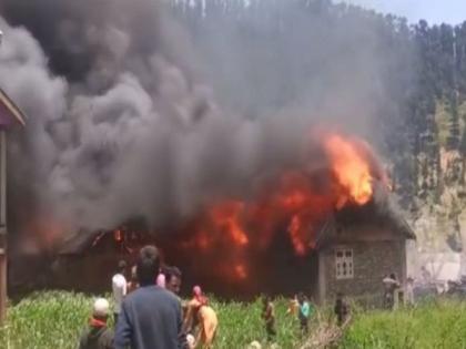 12 houses gutted in blaze at Hijwa village in J-K's Ramban | 12 houses gutted in blaze at Hijwa village in J-K's Ramban