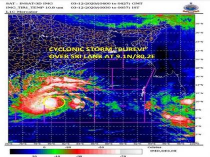 Cyclonic storm Burevi centred close to Pamban | Cyclonic storm Burevi centred close to Pamban Cyclonic storm Burevi centred close to Pamban | Cyclonic storm Burevi centred close to Pamban