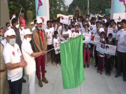Hyderabad police organise virtual run for road safety awareness | Hyderabad police organise virtual run for road safety awareness Hyderabad police organise virtual run for road safety awareness | Hyderabad police organise virtual run for road safety awareness