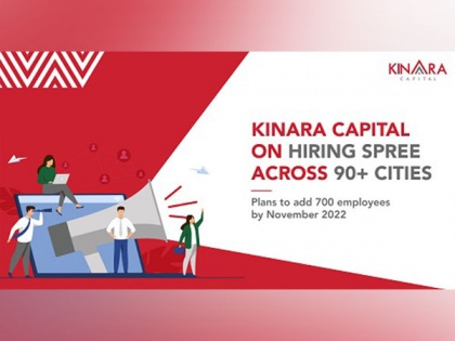 Kinara Capital on Hiring Spree Across 90 Plus Cities | Kinara Capital on Hiring Spree Across 90 Plus Cities