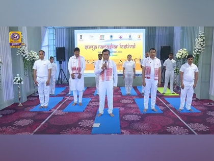 More than 75 lakh people participate in 'Surya Namaskar' globally | More than 75 lakh people participate in 'Surya Namaskar' globally