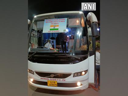 44 Gujarati students who arrived in Mumbai from Ukraine brought to their state by Gujarat Road Transport Corporation buses | 44 Gujarati students who arrived in Mumbai from Ukraine brought to their state by Gujarat Road Transport Corporation buses 44 Gujarati students who arrived in Mumbai from Ukraine brought to their state by Gujarat Road Transport Corporation buses | 44 Gujarati students who arrived in Mumbai from Ukraine brought to their state by Gujarat Road Transport Corporation buses