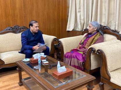 Assam CM meets Nirmala Sitharaman in Delhi | Assam CM meets Nirmala Sitharaman in Delhi