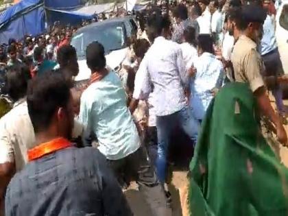 Over 20 injured as suspended BJD MLA runs car into crowd in Odisha | Over 20 injured as suspended BJD MLA runs car into crowd in Odisha