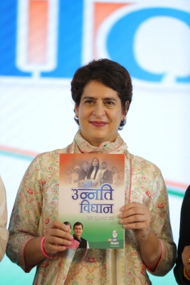 Battle For UP: Cong Manifesto Promises Loan Waiver For Farmers, 20L ...