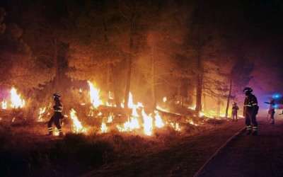 Más de 4.000 hectáreas de terreno arrasadas por los incendios en España