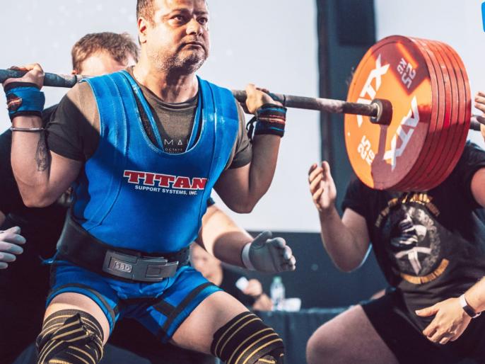 Indian powerlifter sets new world record in Masters' event www