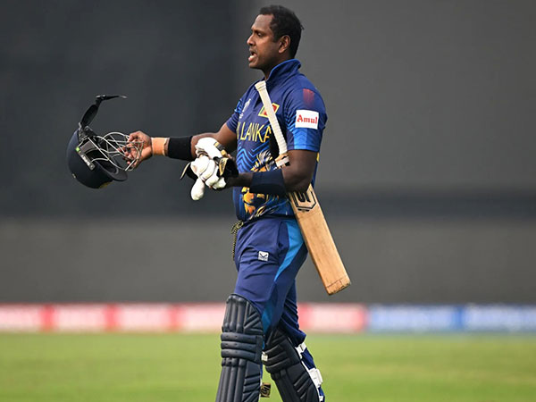 CWC 2023: Sri Lanka's Angelo Mathews becomes first batter in ...