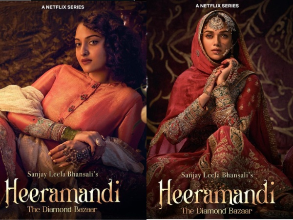 Sanjay Leela Bhansali's 'Heeramandi': Sonakshi Sinha, Aditi Rao Hydari ...