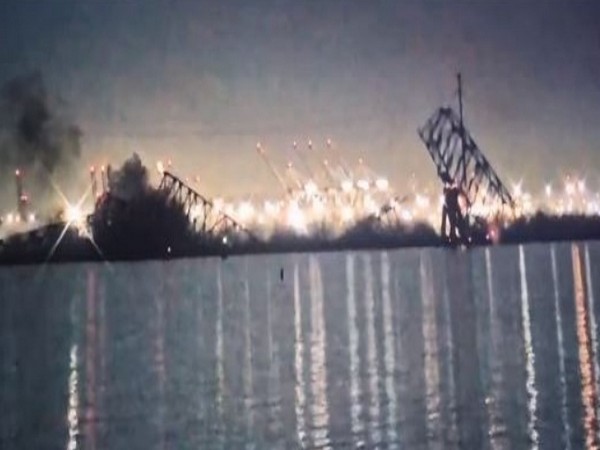 Maryland Francis Scott Key Bridge In Baltimore Collapses After Large Ship Collision