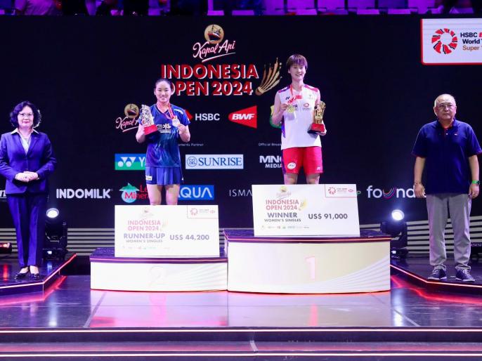 Indonesia Terbuka: Chen dari Tiongkok mengalahkan Yufei An Seong di final tunggal putri