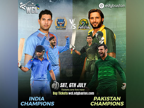 Ind Vs Pak Wcl 2024 World Championship Of Legends Sold Out For India Vs Pakistan Clash 7837