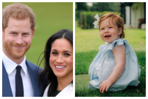 Prince Harry Meghan Markle Share New Photos Of Daughter Lilibet To Celebrate Her First Birthday 