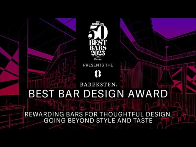 The World's 50 Best Bars launches Bareksten Best Bar Design Award www