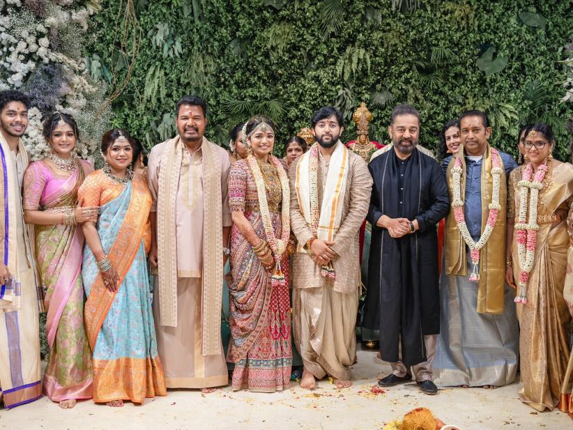 Rajinikanth, Kamal Haasan , Mani Ratnam attend S Shankar's daughter ...