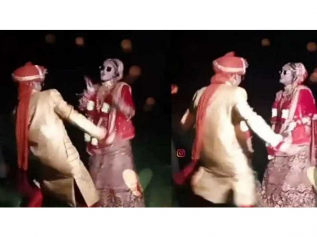 Viral Video! Couple's funny dance on their wedding day goes viral on social  media 