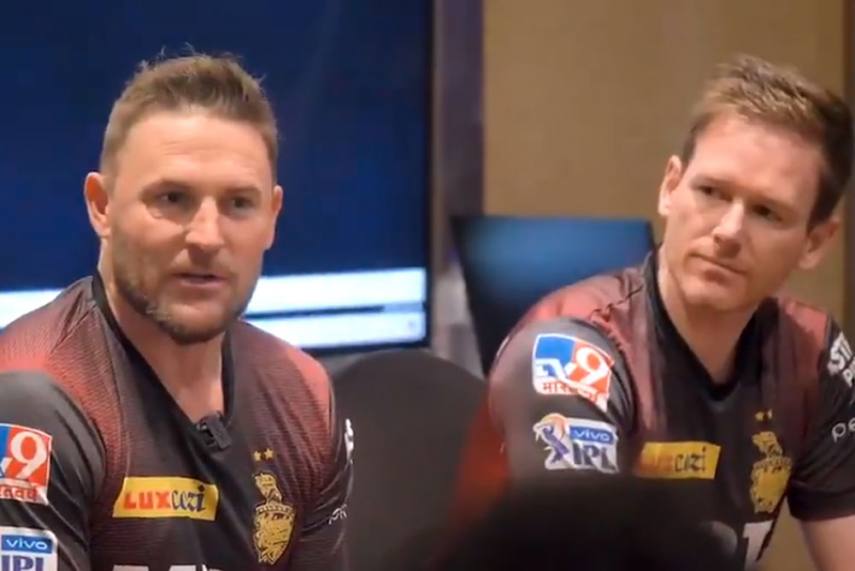 KKR likely to take action against Morgan, McCullum for mocking Indian  accent | english.lokmat.com