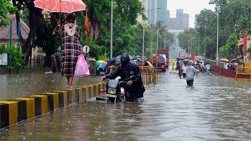 Mumbai Rains: City Faces Flood-Like Situation Waterlogging, Tree Falls ...