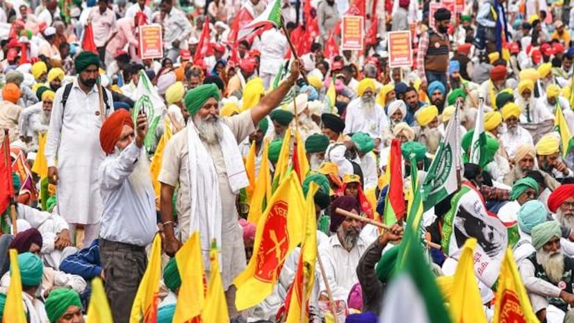 Farmers Protest Noida Police Steps Up Security Along Its Delhi Borders Section 144 Imposed 