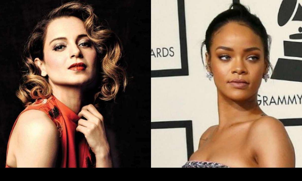 Kangana launches fresh attack on Rihanna calls the singer a porn  